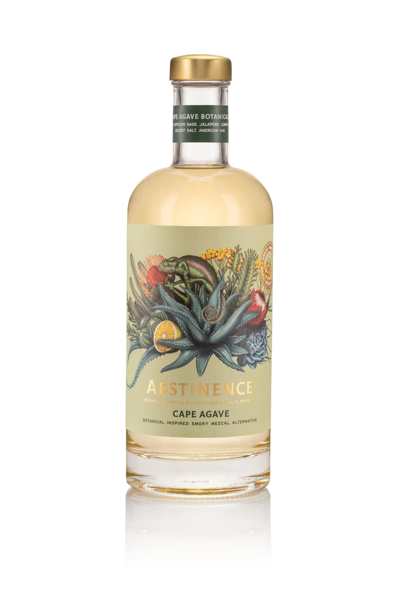 Abstinence Spirits Cape Agave, Mezcal Alternative, 750 ml Minus Moonshine Abstinence Spirits Cape Agave, Mezcal Alternative, 750 ml Minus Moonshine