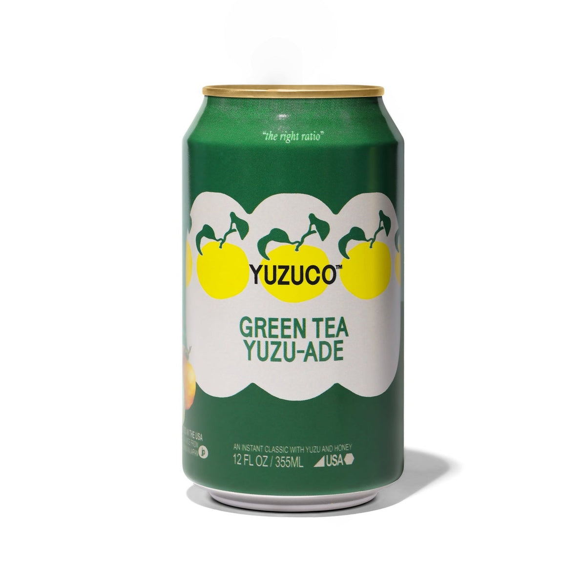 ˚✧₊⁎Yuzuca˚✧₊⁎ YUZUCO — Green Tea Yuzu-Ade, 4-Pack Cans – Minus Moonshine