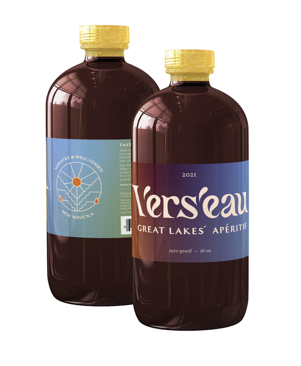 Verseau — Great Lakes' Aperitif, Zero Proof - 16 oz. – Minus Moonshine