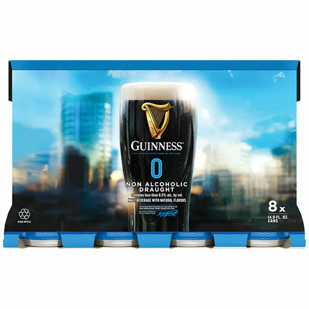 Guinness — Guinness Zero Draught, Non-Alcoholic, 14.9 oz cans