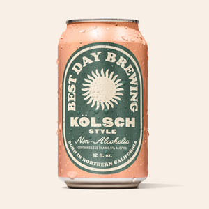Best Day Brewing —  Kolsch, Non-Alcoholic, 6-pack