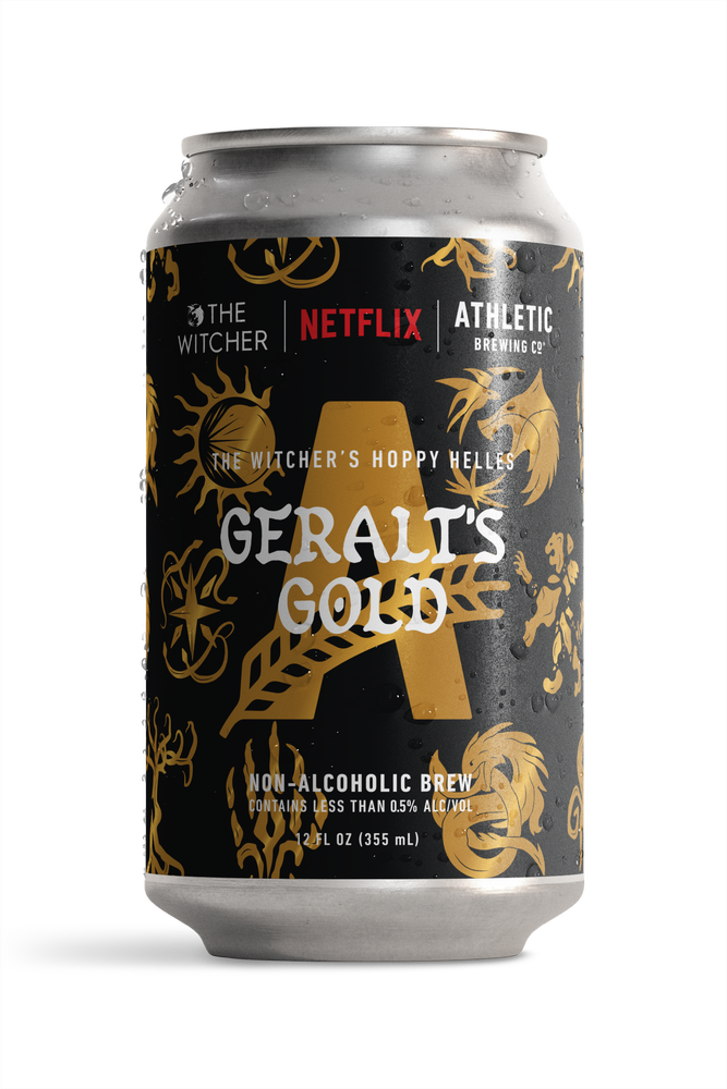Athletic Brewing Co. — Gerald’s Gold, Hoppy Helles, Limited Edition, 6-pack