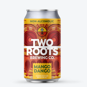 Two Roots Brewing Co. — Mango Dango - Non-Alcoholic Hazy IPA, 6-pack