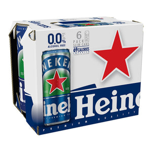 Heineken 0.0 — Alcohol-Free Beer, 6-pack Slim Can