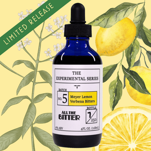 All The Bitter — Meyer Lemon Verbena Bitters, Limited Edition, 4 oz | 0.0 ABV