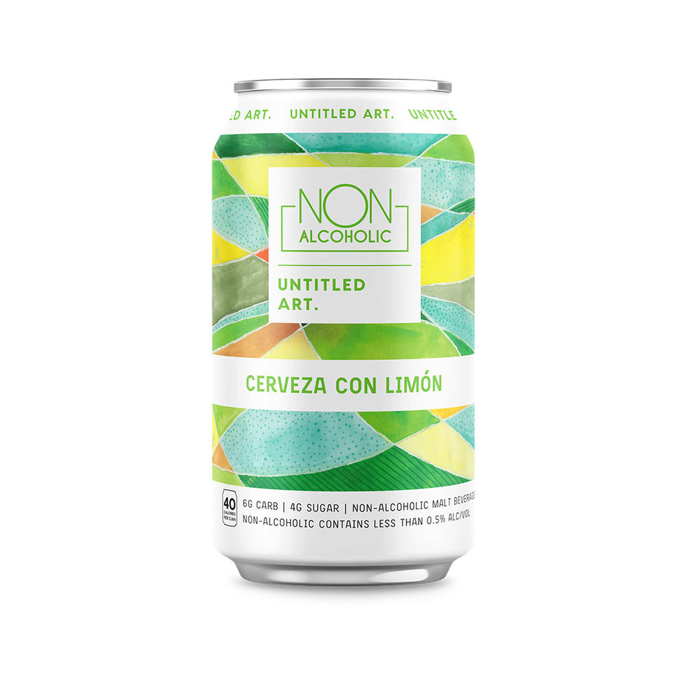 
            
                Load image into Gallery viewer, Untitled Art — Non-Alcoholic Cerveza Con Limon, 6-pack of 12 oz cans
            
        