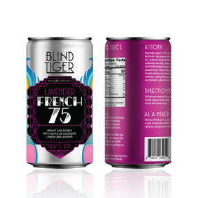 Blind Tiger — Lavender French 75, Slim Can 4-pack