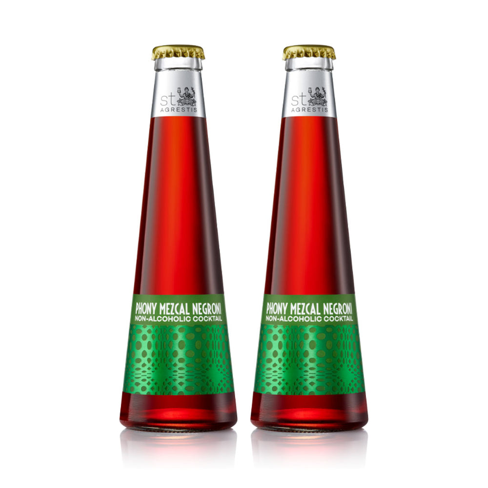 St. Agrestis — Phony Mezcal Negroni, 2-pack of 200 ml bottles