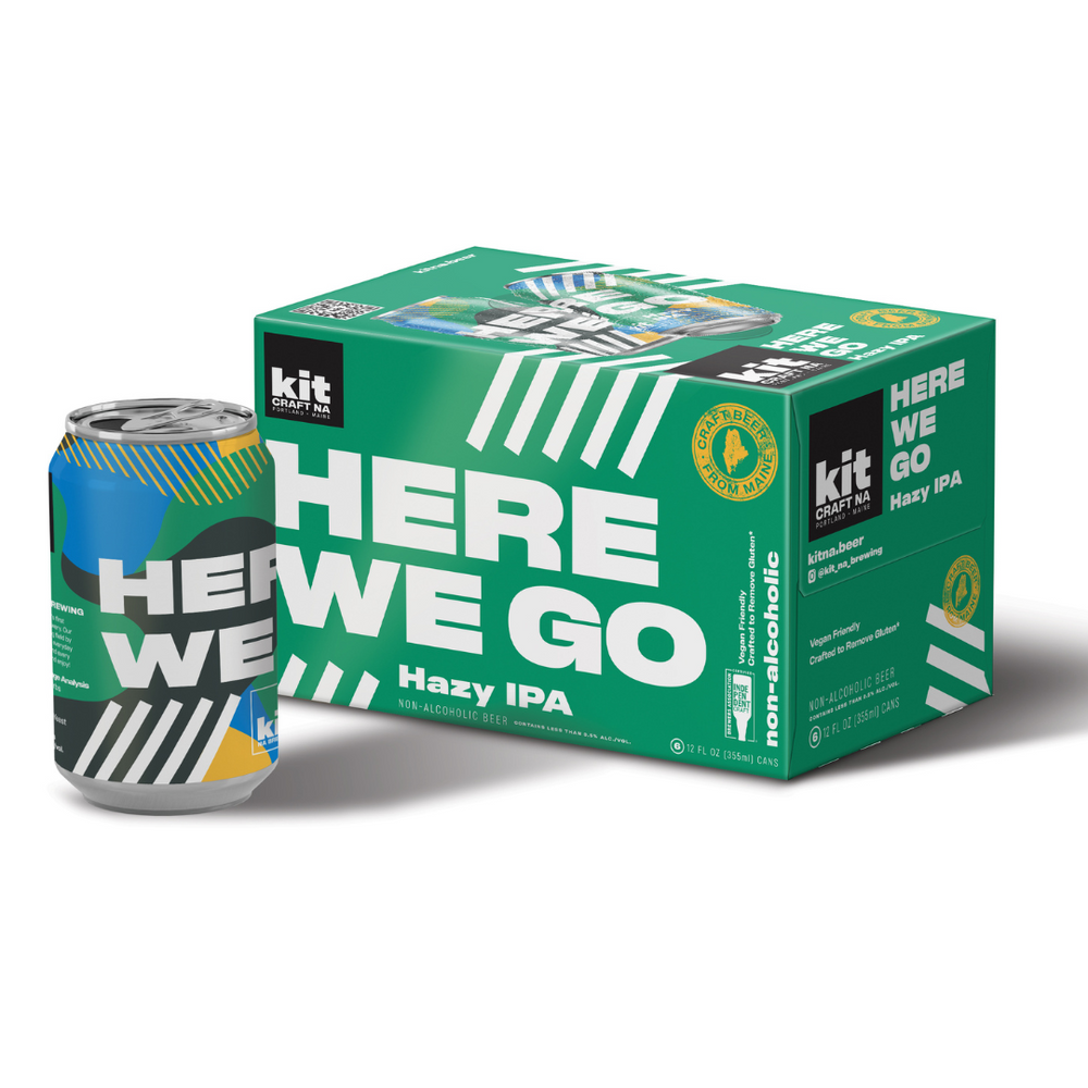 KIT NA Brewing — Here We Go, Hazy IPA, 6 Pack