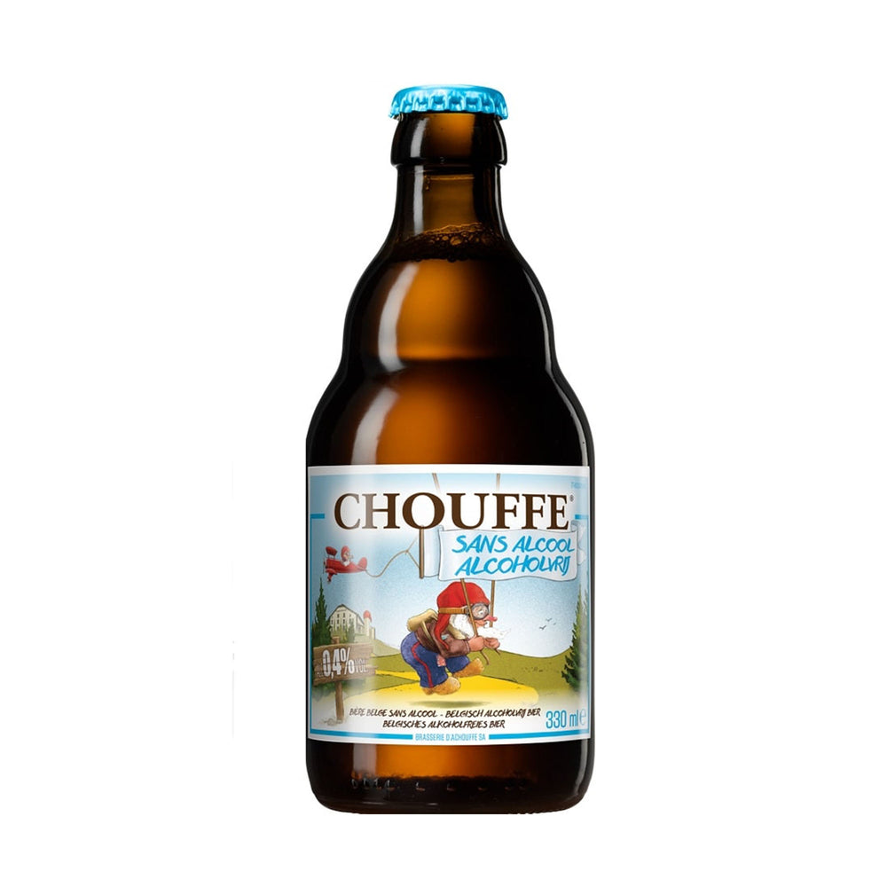 
            
                Load image into Gallery viewer, Brasserie Chouffe — Belgian Sans Alcohol, 4-pack of bottles
            
        