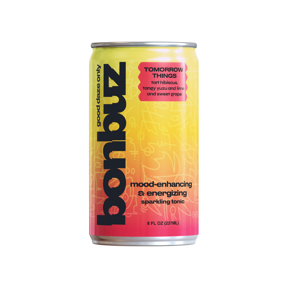 bonbuz — Tomorrow Things Fizz, 4 pack 8 oz cans