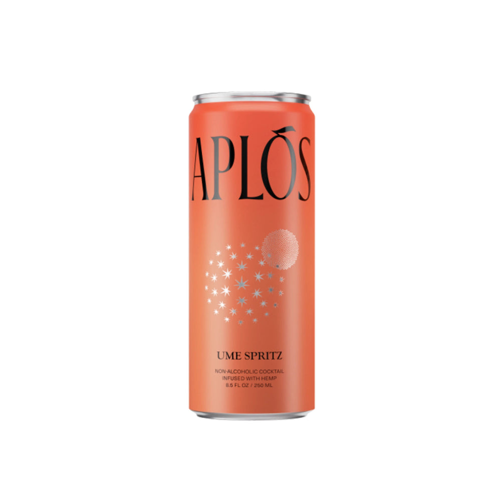 Aplos — Ume Spritz, Non-Alcoholic Cocktail, 4-Pack Cans