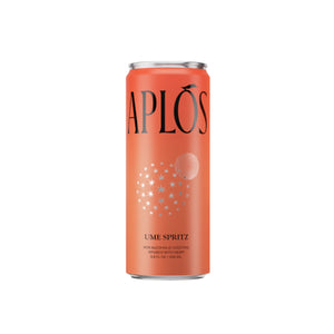 Aplos — Ume Spritz, Non-Alcoholic Cocktail, 4-Pack Cans