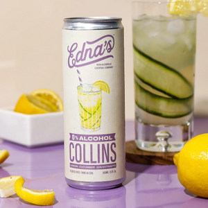 Edna’s — Collins, Alcohol-Free Cocktail, 4-Pack