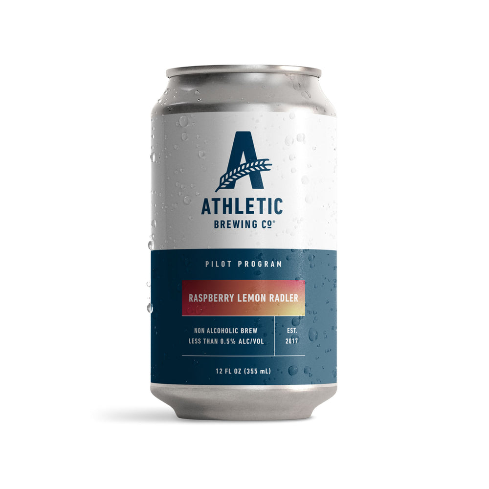 Athletic Brewing Co. — Raspberry Lemon Radler, Limited Edition 6 pack - Minus Moonshine