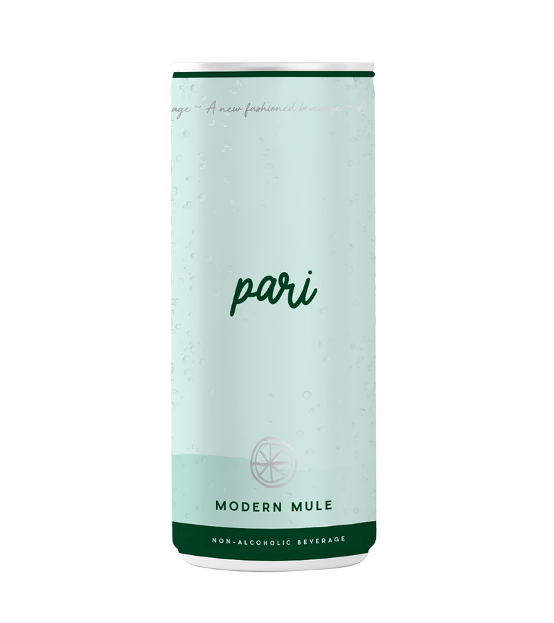 Pari — Modern Mule, Non-Alcoholic Cocktail, 4-Pack Cans