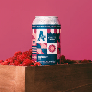 Athletic Brewing Co. — Raspberry Sour, Limited Edition, 6-pack