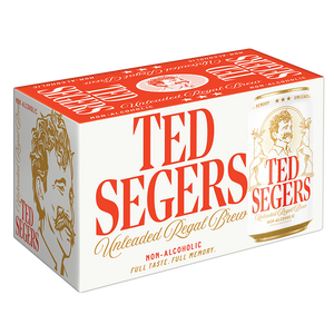 Ted Segers — Unleaded Regal Brew, Non-Alcoholic, 6-Pack