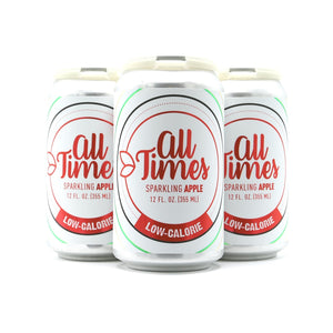 Citizen Ciders — All Times Sparkling Ciders, Low-Cal Apple, 4-pack