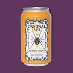 Original Sin — Golden Widow, Non-Alcoholic Cider, 6-Pack Cans