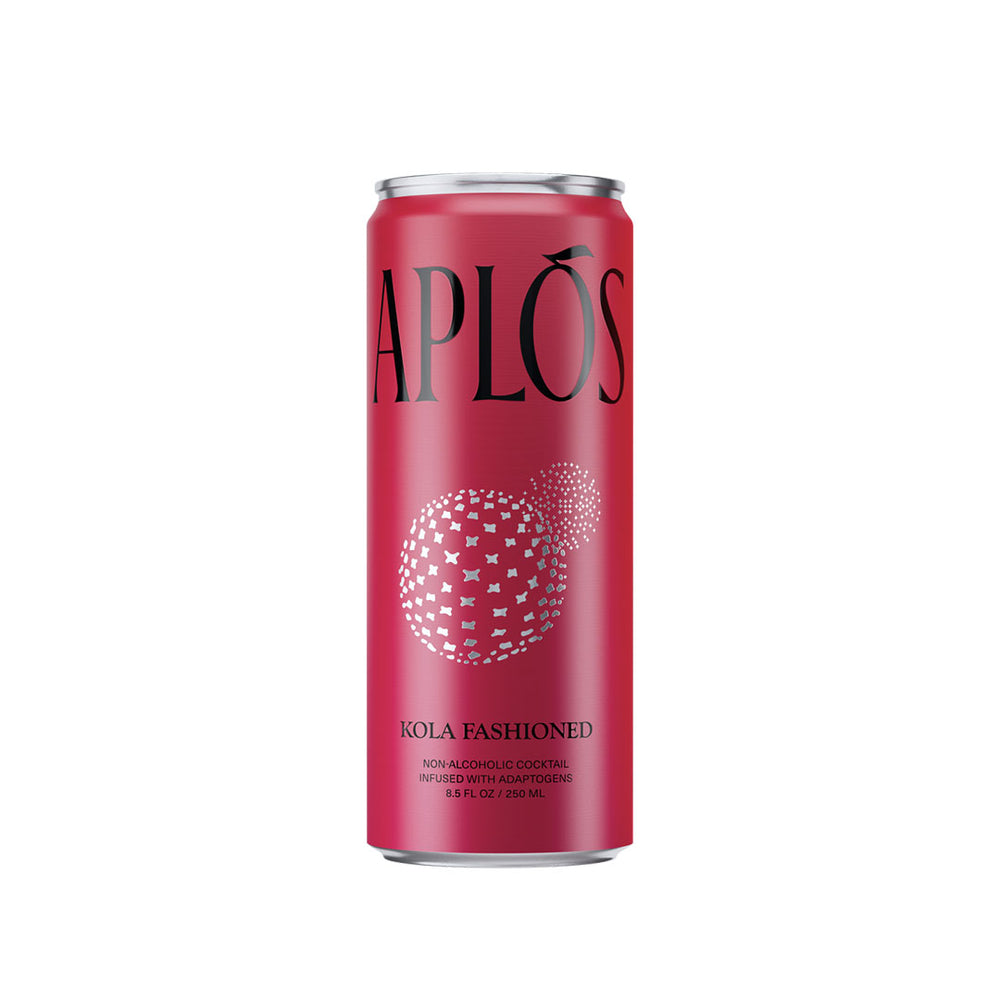 Aplos — Kola Fashioned, Non-Alcoholic Cocktail, 4-Pack Cans