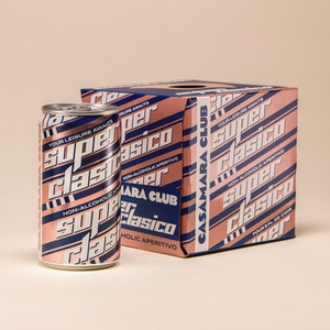 Casamara Club — Super Clasico, Non-Alcoholic Aperitivo, 4-pack cans