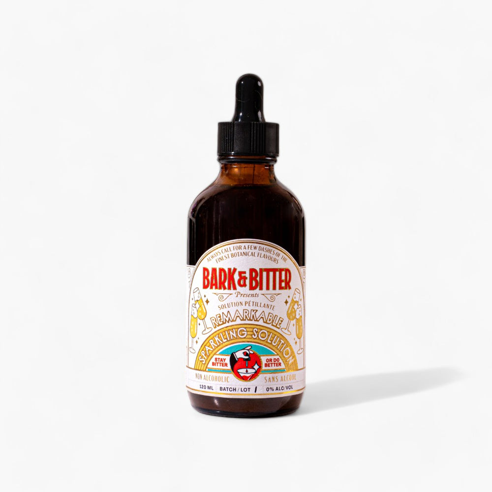 Bark & Bitter — Remarkable Sparkling Solution, 120 ML, 0%