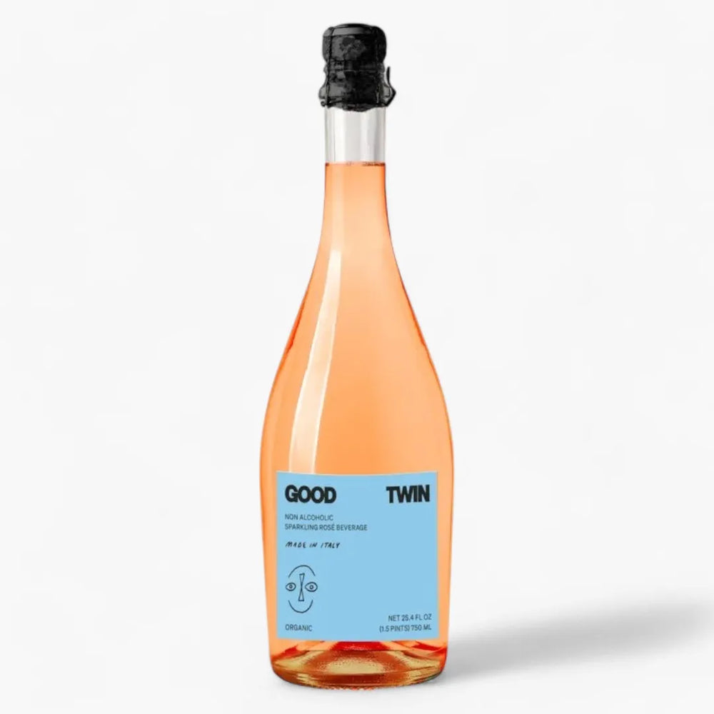 Good Twin — Organic Non Alcoholic Sparkling Rosé, 750 ML