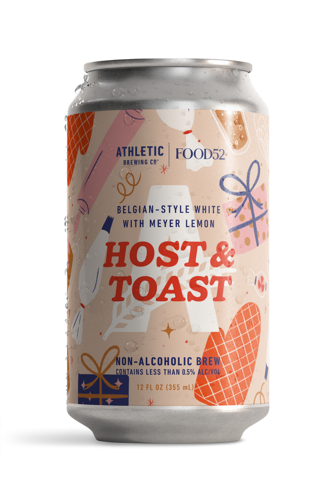 Athletic Brewing Co. — Host & Toast, Belgian White, Limited Edition, 6 pack