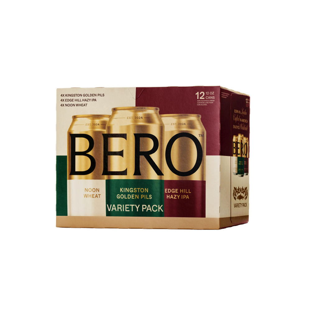 Bero Variety BERO — Variety Pack, Non-Alcoholic Brew 0.5%, 12-Pack – Minus Moonshine