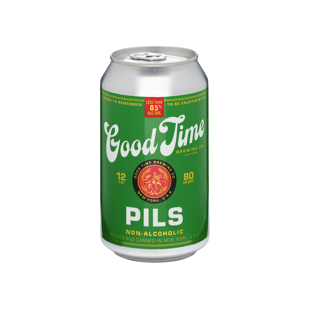 Good Time Brewing Co. — Pilsner, Non-Alcoholic, 6-Pack cans