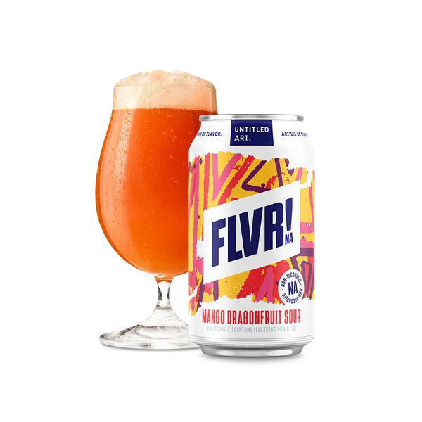 Untitled Art — FLVR! NA Mango Dragonfruit Sour, 6-pack of 12 oz