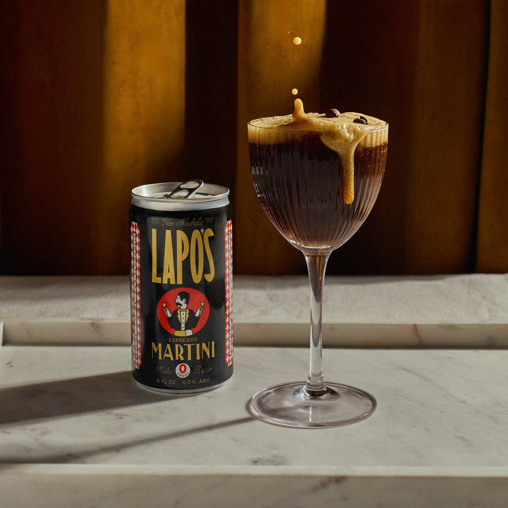 Lapo’s — Espresso Martini, 0.0%, 4 Pack Cans