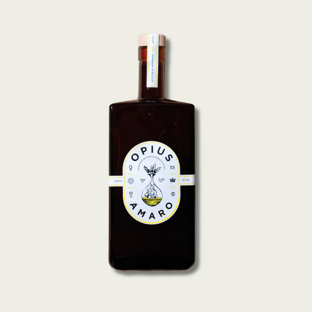 Opius — OPIUS AMARO, Handcrafted Non-Alcoholic Elixir, 500 ML