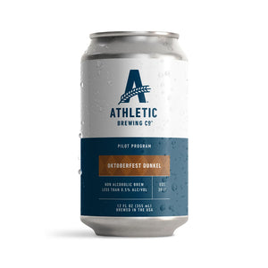 Athletic Brewing Co. — Oktoberfest Dunkel, Non-Alcoholic, 6-pack of 12 oz cans