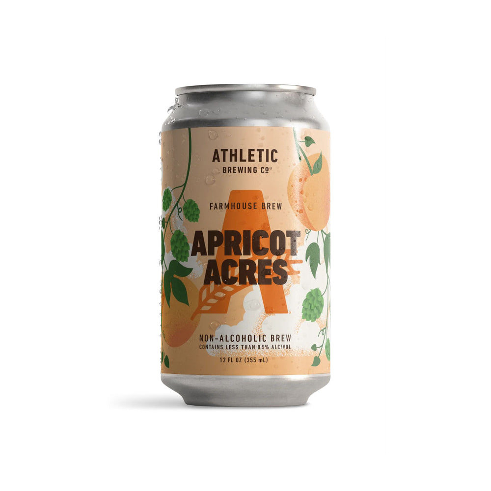 Athletic Brewing Co. — Apricot Acres, Farmhouse, Limited Edition, 6 pack
