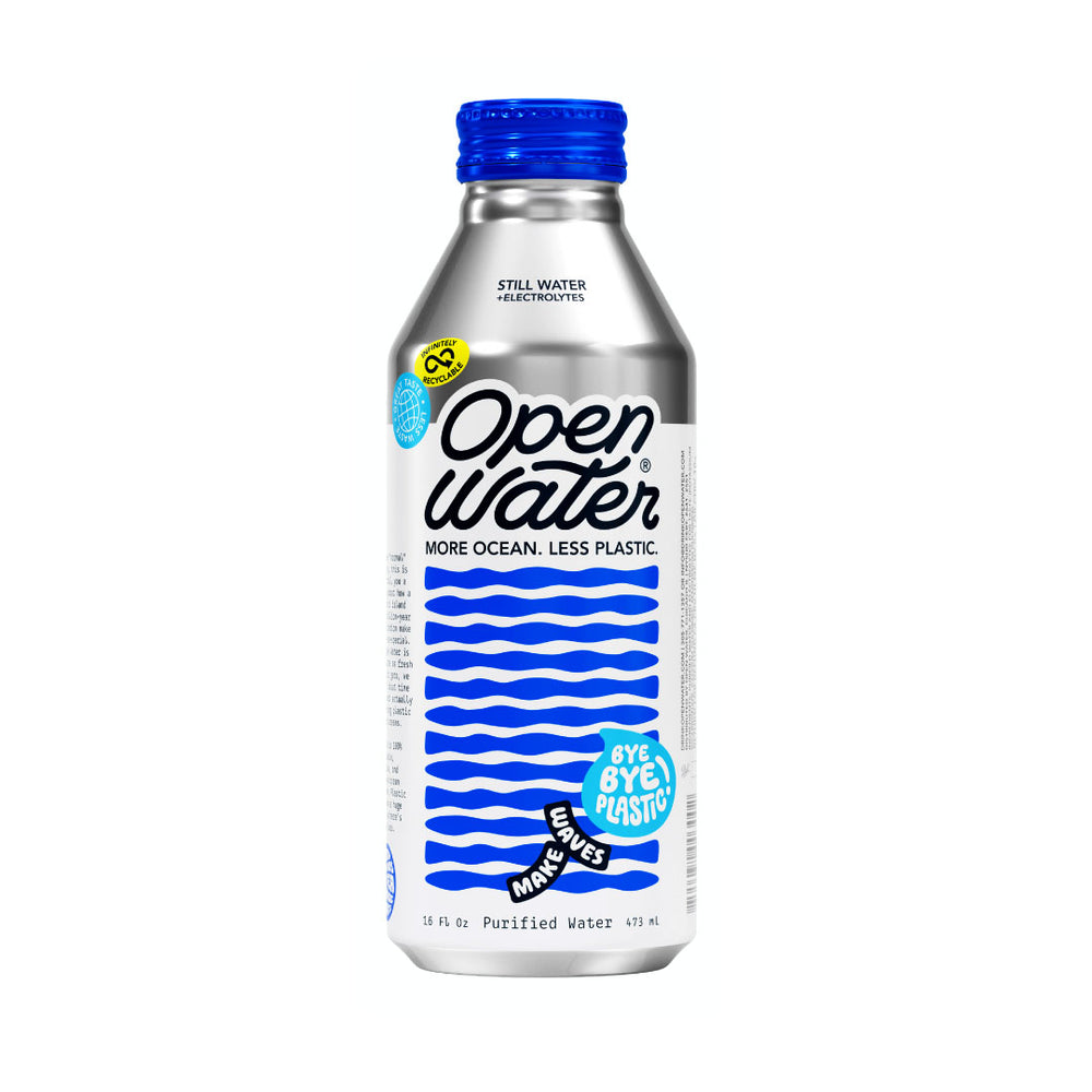Open Water - Still Water with Electrolytes, Single 16oz can