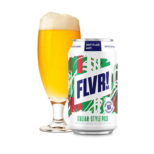 Untitled Art — FLVR! NA Italian-Style Pils, 6-pack of 12 oz cans
