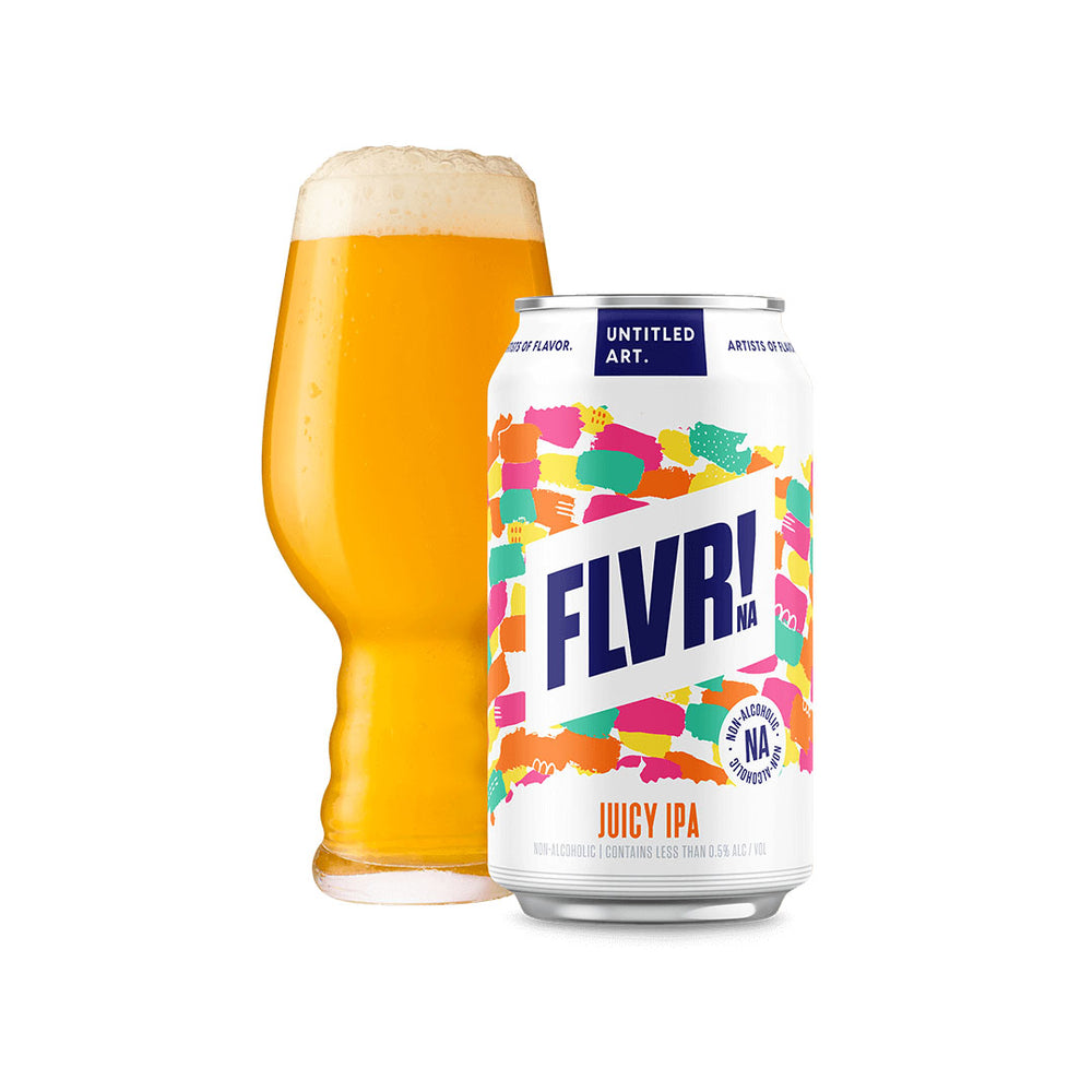 Untitled Art — FLVR! NA Juicy IPA, 6-pack of 12 oz cans