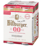 Bitburger — Drive 0.0, Premium Pils Alcohol-Free, 4 Pack PT