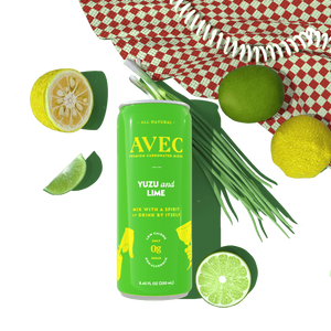 
            
                Load image into Gallery viewer, AVEC – Yuzu &amp;amp; Lime 4-pack - Minus Moonshine | Dry Drinks And Potions
            
        