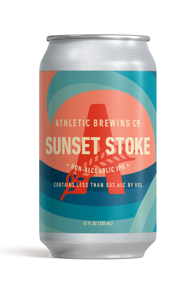 Athletic Brewing Co. — Sunset Stoke IPA - Minus Moonshine | Dry Drinks And Potions