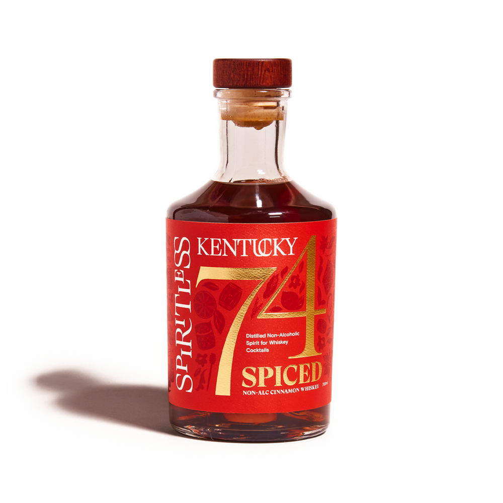 Spiritless — Kentucky 74 Spiced, Non-Alc Cinnamon Whiskey 700 ml