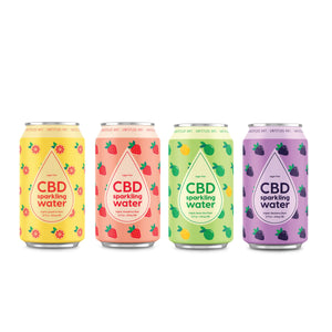 Untitled Art — CBD Seltzer, Mixed Flavor 4-pack - Minus Moonshine | Dry Drinks And Potions