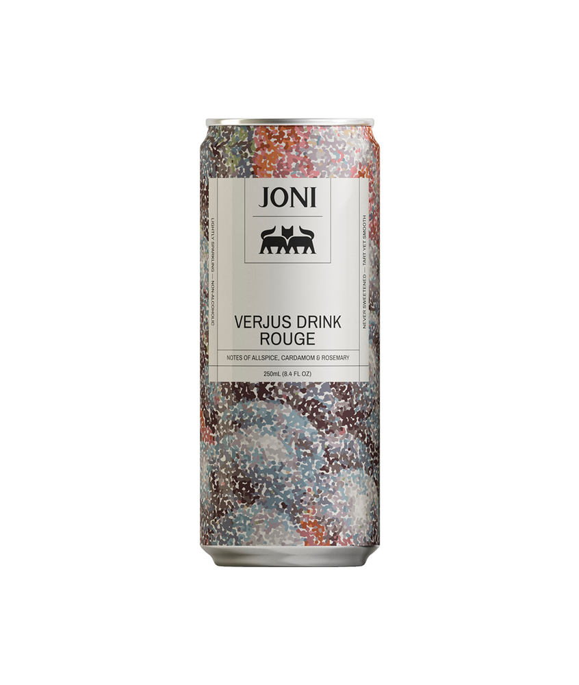 Joni — Verjus Drink Rouge, 4-Pack cans