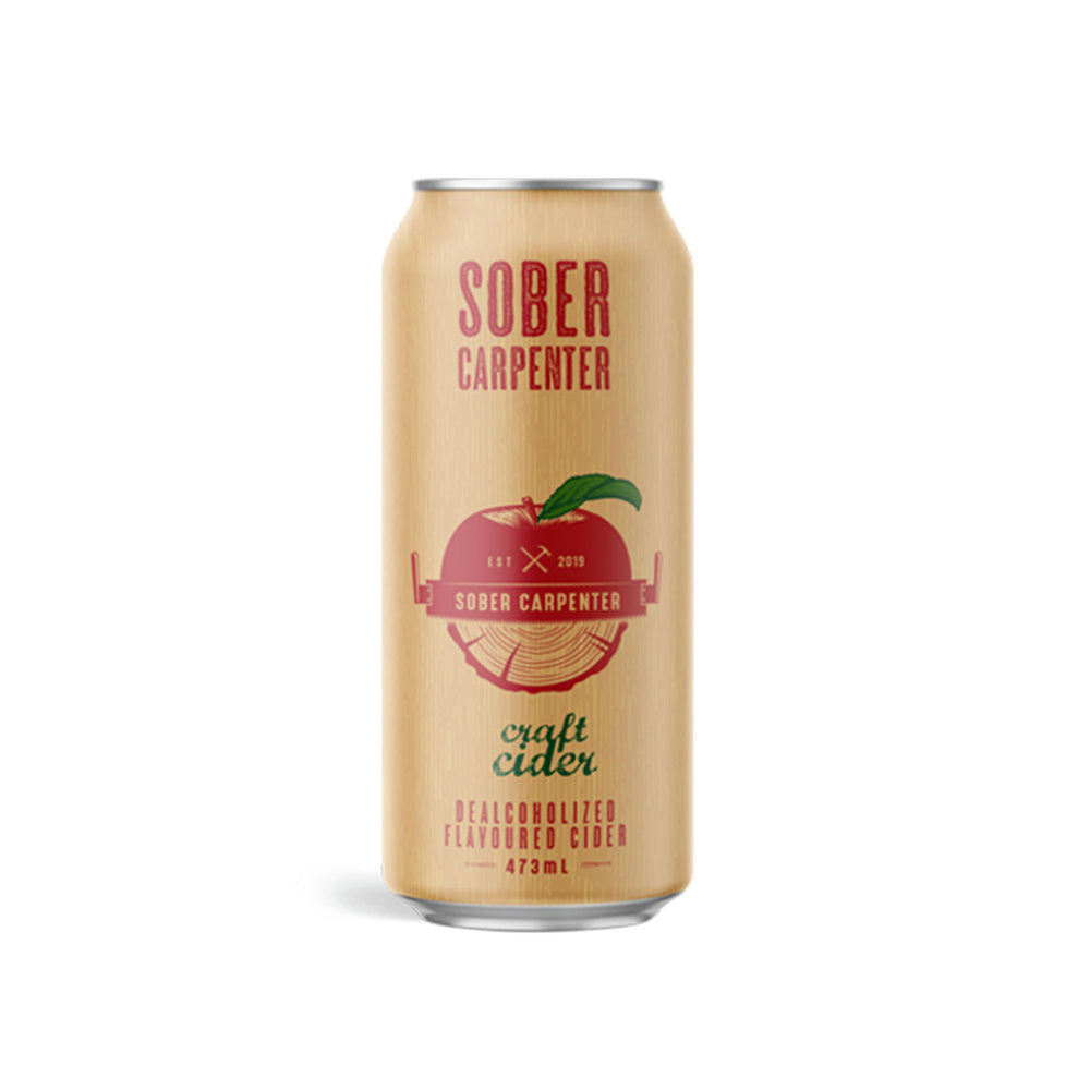 Sober Carpenter — Non-Alcoholic Cider, 4-pack of 16oz cans