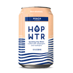 HOP WTR - Peach, 6 Pack 12 oz cans