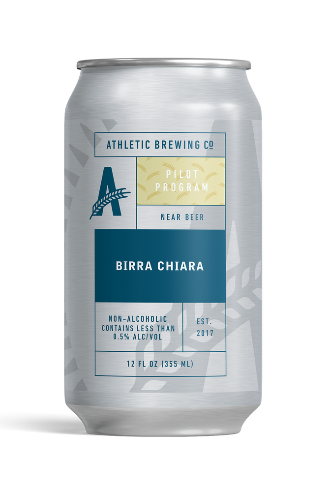 Athletic Brewing Co. — Birra Chiara, Lager, 6-pack of 12 oz cans