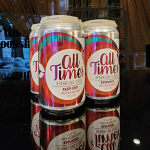 Citizen Ciders — All Times Sparkling Ciders, Raspberry, 4-pack
