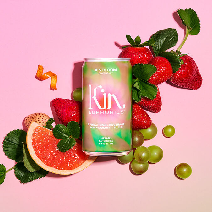 Kin Euphorics - Kin Bloom, Bleaming Joy 4 pack - Minus Moonshine | Dry Drinks And Potions